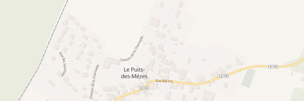 Plan du 11 Rue des Jonquilles à Biesles