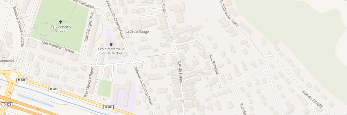 Plan du 51 Rue de Funas à Bourgoin-Jallieu