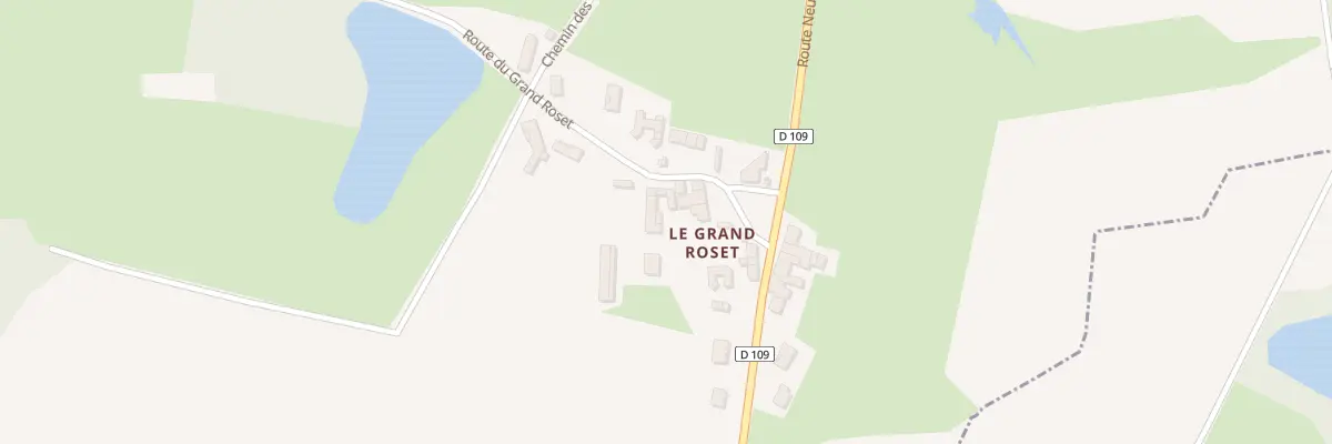 Plan du 145 Rte du Grand Roset à Druillat