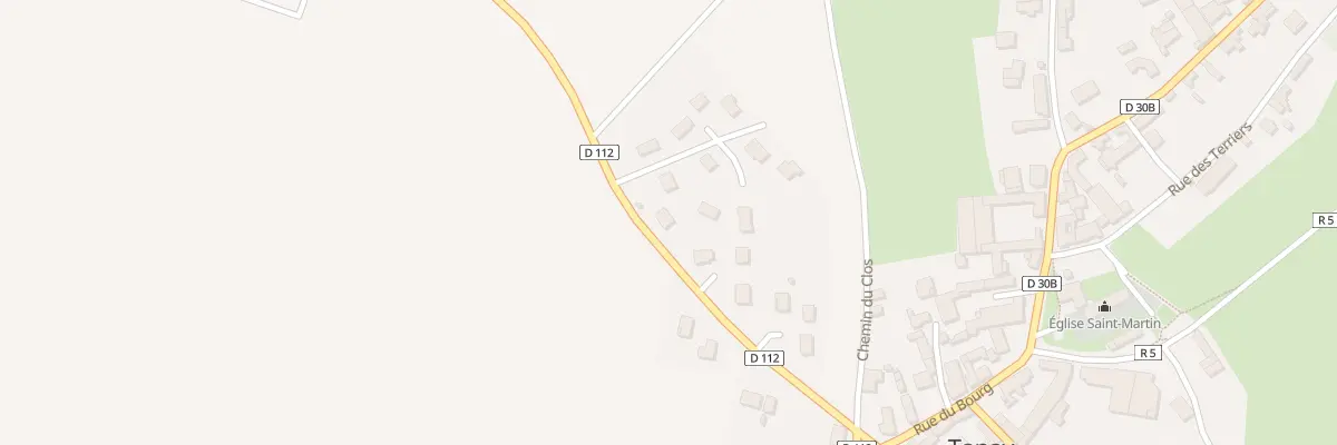 Plan du 14 Rue du Bas des Combes à Tanay