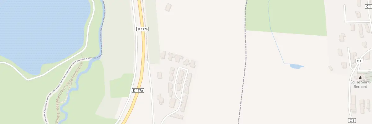 Plan du 5112 Rte du Lac à Montagnat