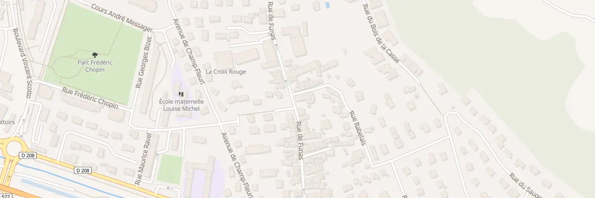 Plan du 60 Rue de Funas à Bourgoin-Jallieu