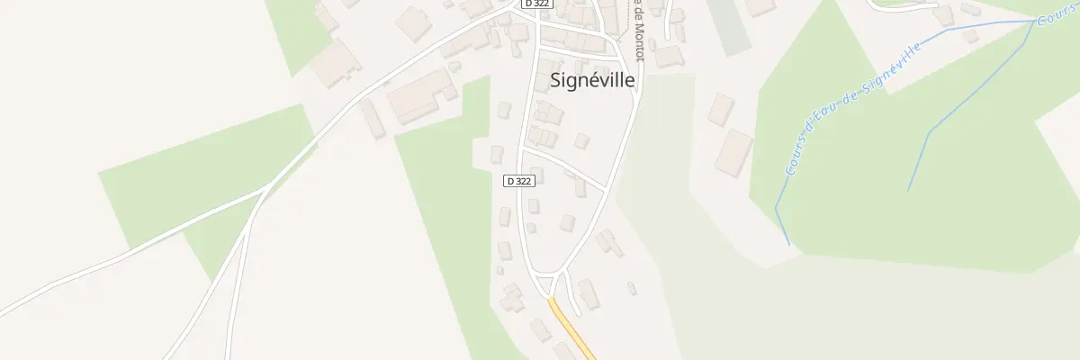 Plan du 2 Rue Saint Vallier à Signéville