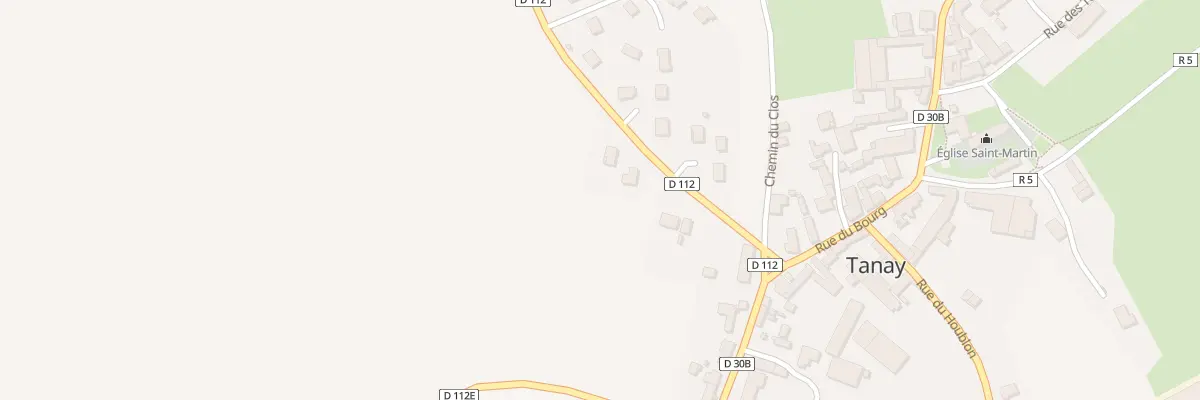 Plan du 7 Rue du Bas des Combes à Tanay