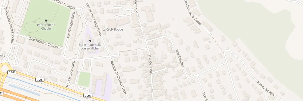 Plan du 52B Rue de Funas à Bourgoin-Jallieu