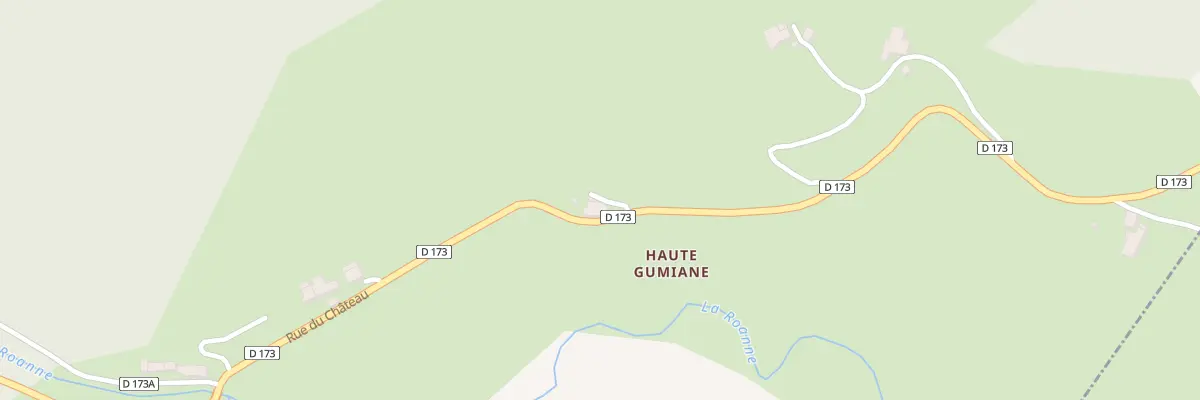 Plan du 5002 Haute Gumiane à Gumiane