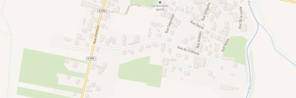 Plan du 13 Rue du Château à Trouhans