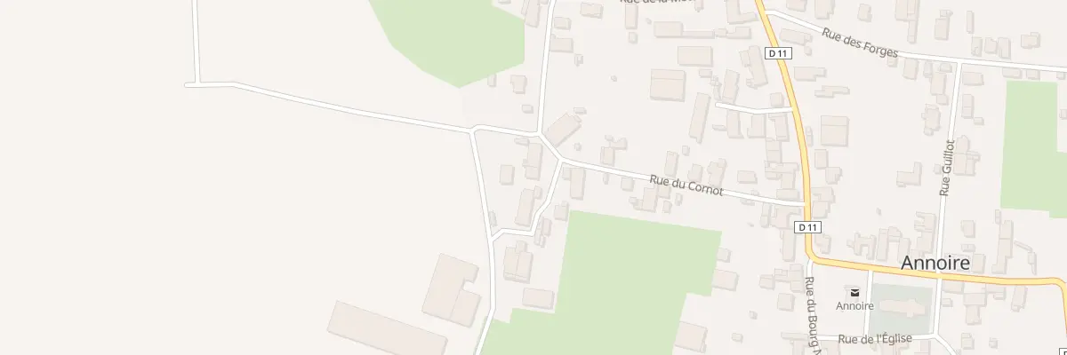 Plan du 4 Imp du Cornot à Annoire