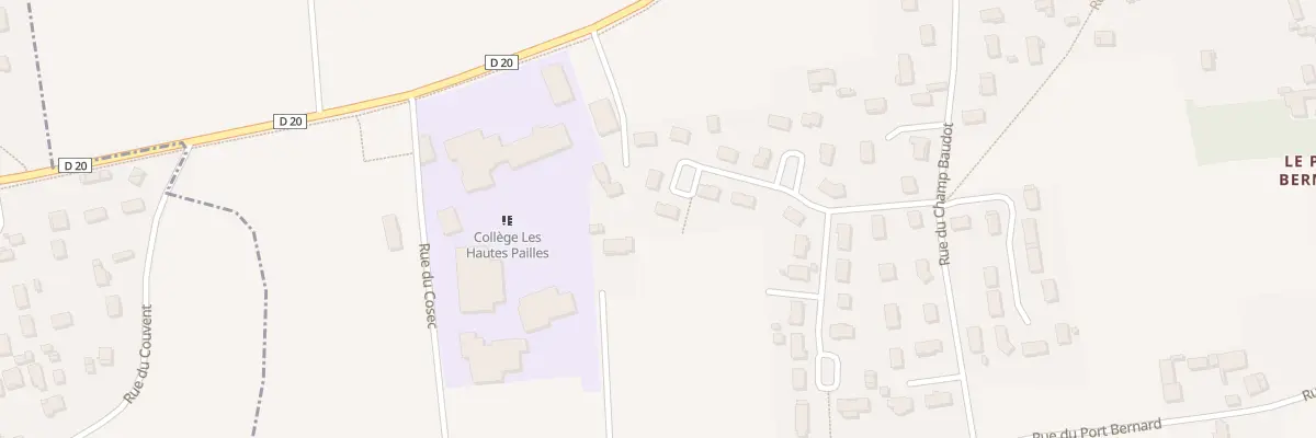 Plan du 21 Rue des Tilleuls à Échenon
