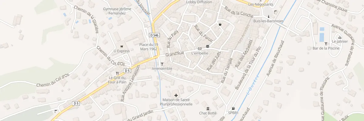 Plan du 11 Rue du Malgarni à Buis-les-Baronnies