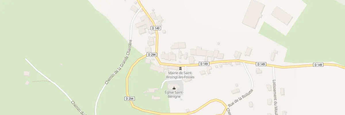 Plan du 3 Rue Orange à Saint-Broingt-les-Fosses