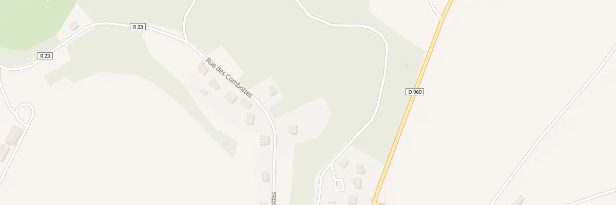 Plan du 20 Rue des Combottes à Bèze