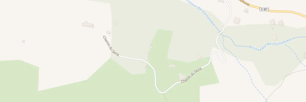 Plan du 5192 La Forie Nord à Aurel