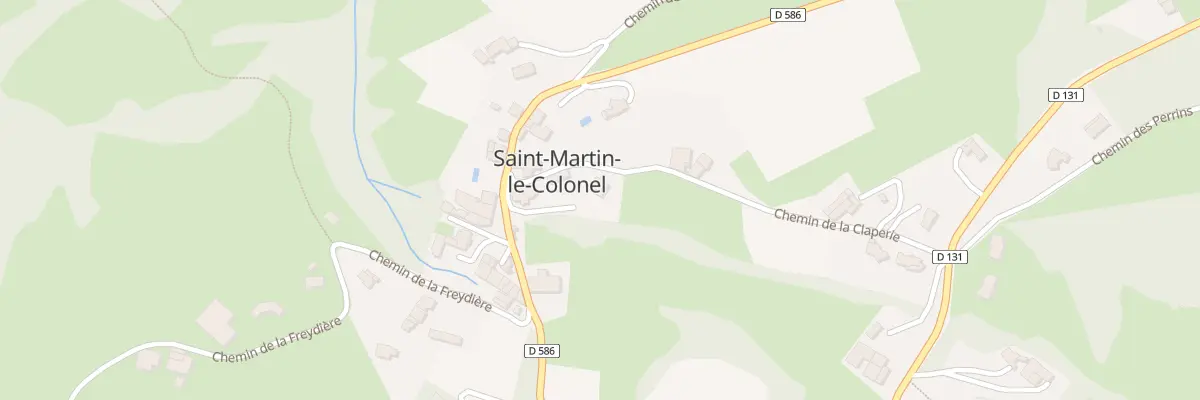 Plan du 9004 Le Village à Saint-Martin-le-Colonel