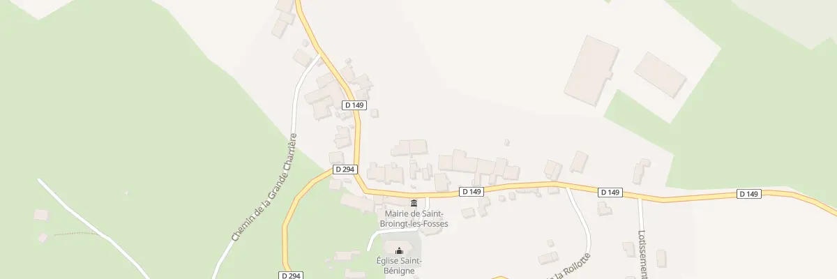 Plan du 7 Rue Orange à Saint-Broingt-les-Fosses