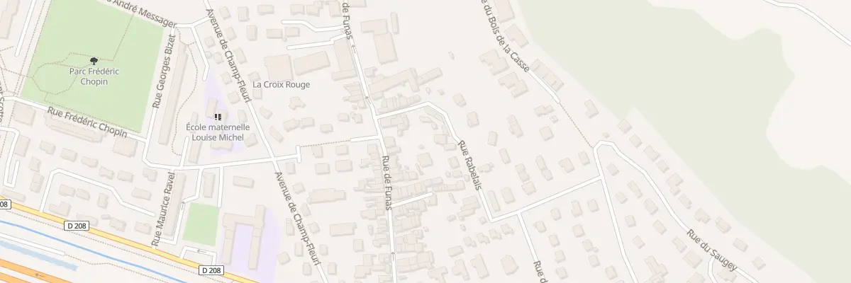 Plan du 2B Rue Rabelais à Bourgoin-Jallieu