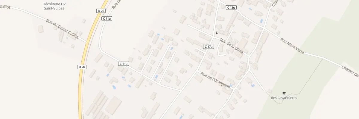 Plan du 452 Rue Philibert le Beau à Saint-Vulbas