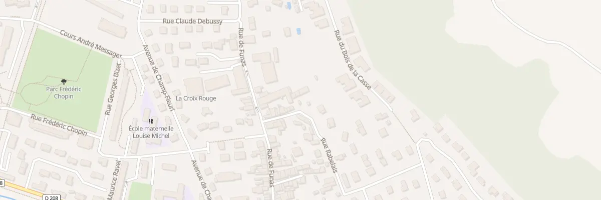 Plan du 19 Rue Rabelais à Bourgoin-Jallieu