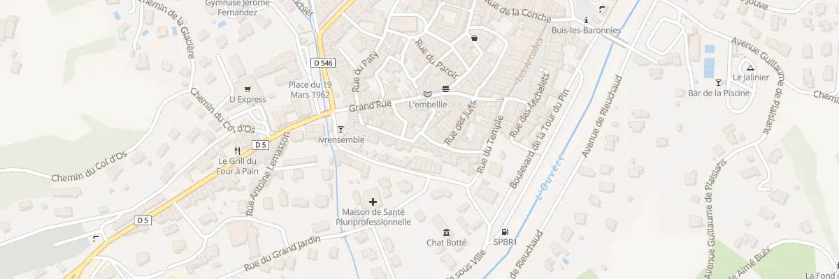 Plan du 40 Rue du Malgarni à Buis-les-Baronnies