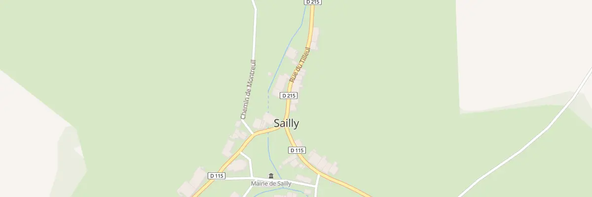 Plan du 6 Rue du Tilleul à Sailly