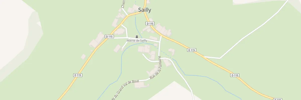 Plan du 4 Rue du Chateau à Sailly