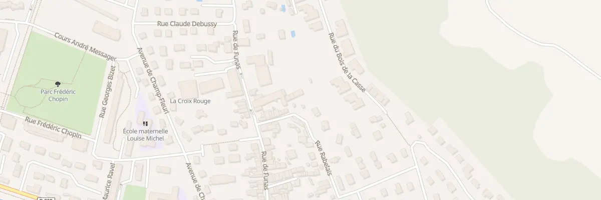 Plan du 21 Rue Rabelais à Bourgoin-Jallieu