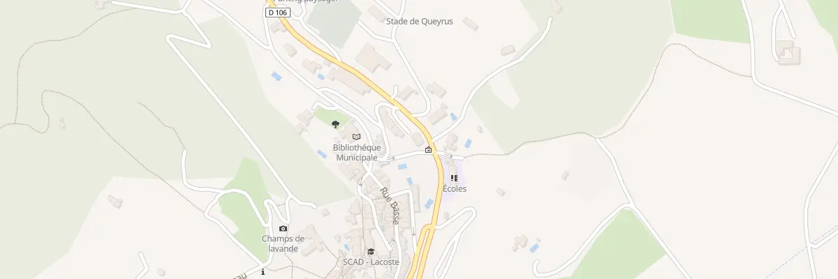 Plan du 5005 Le Bas Claux à Lacoste