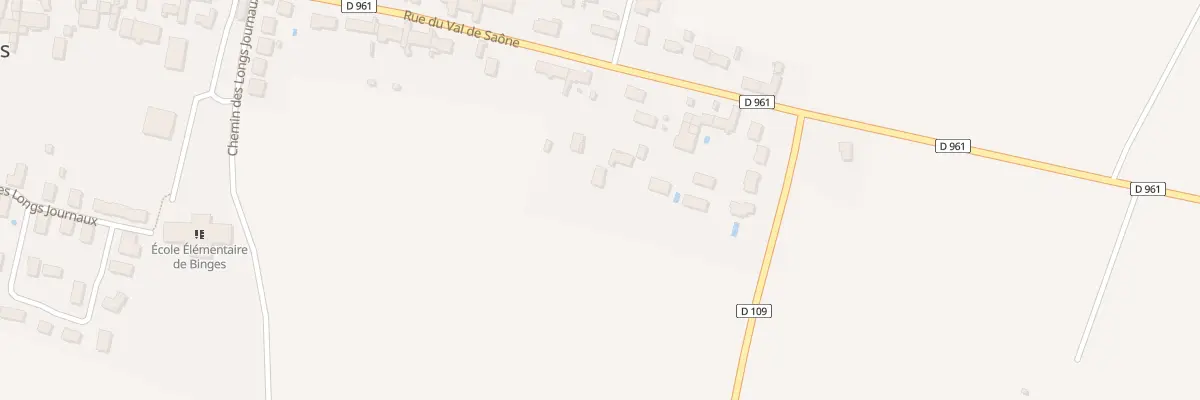 Plan du 62B Rue du Val de Saône à Binges