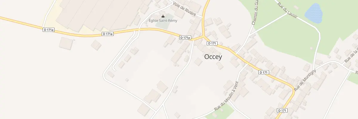 Plan du 8 Voie de Selongey à Occey