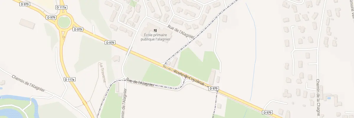 Plan du 33 Rte de Ceyzériat à Saint-Just