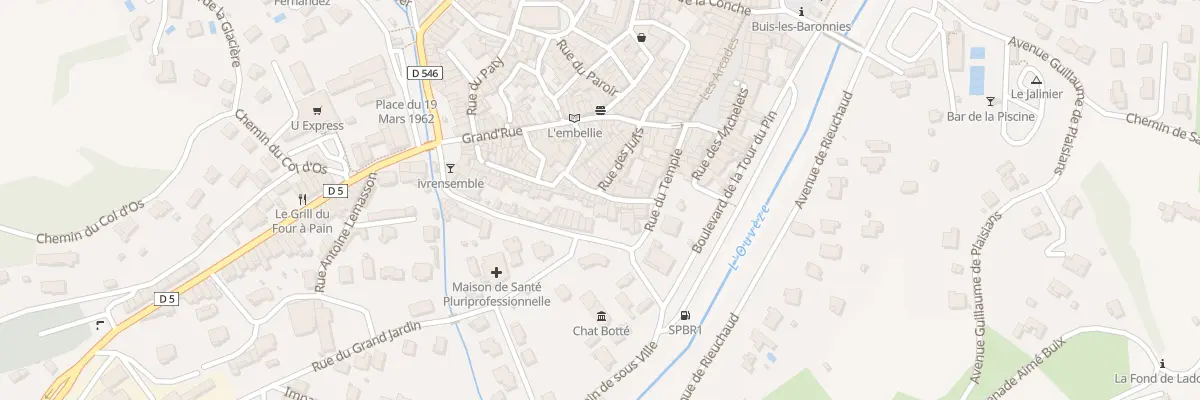 Plan du 54 Rue du Malgarni à Buis-les-Baronnies