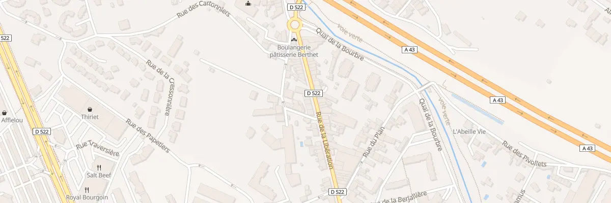 Plan du 139B Rue de la Libération à Bourgoin-Jallieu