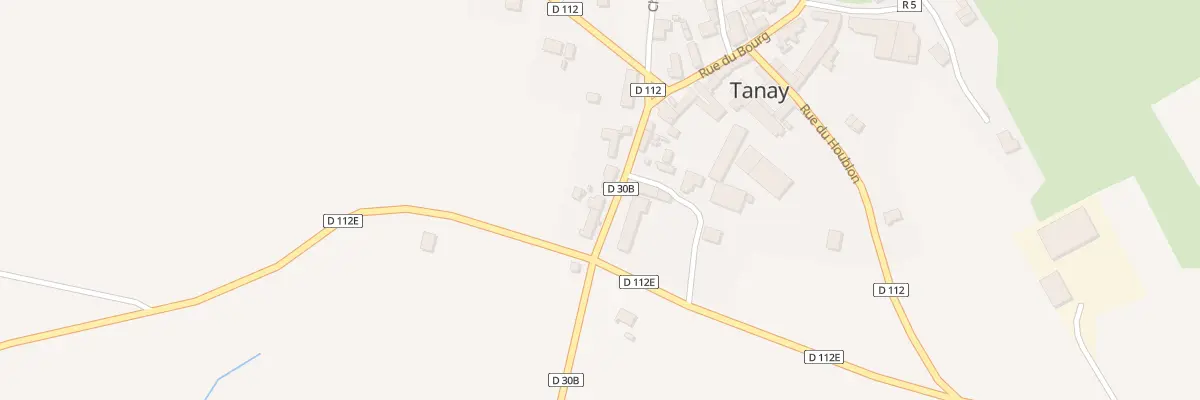 Plan du 24 Rue du Bourg à Tanay