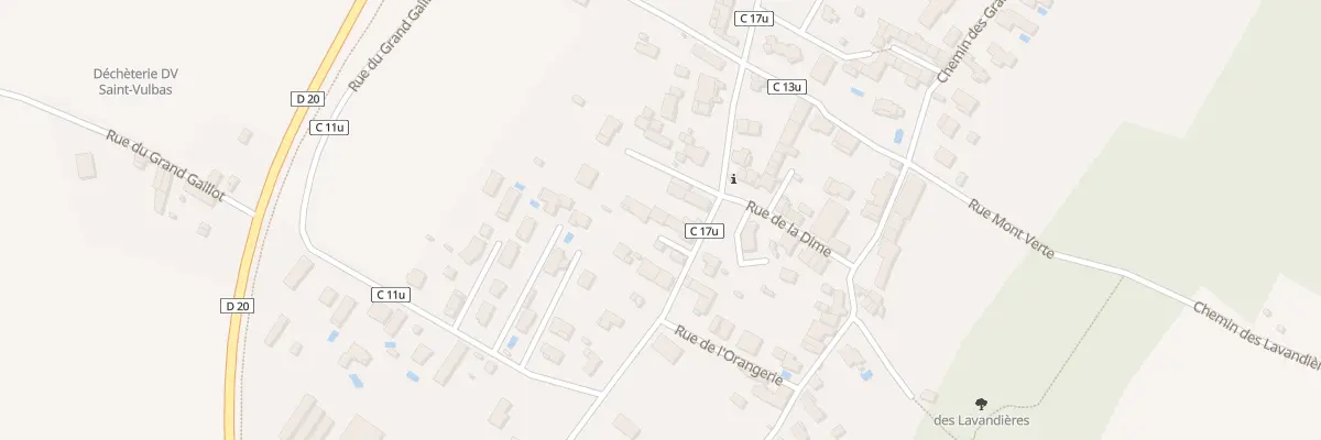 Plan du 402 Rue Philibert le Beau à Saint-Vulbas