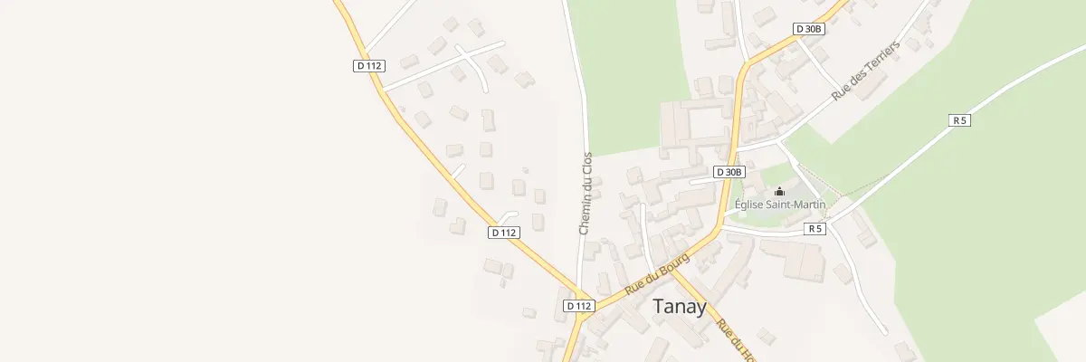Plan du 4 Rue du Bas des Combes à Tanay