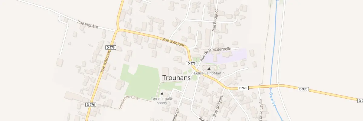 Plan du 4A Pl de la Mairie à Trouhans
