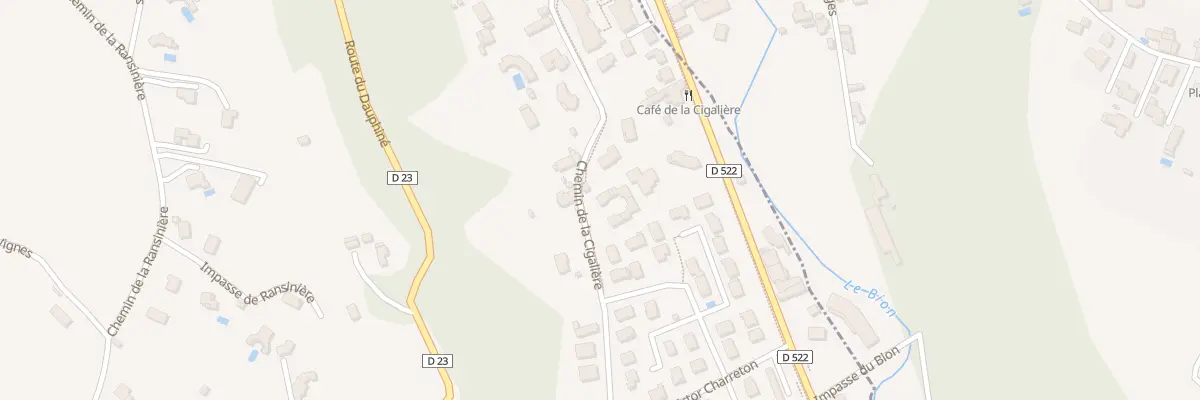 Plan du 295 Che de la Cigalière à Maubec