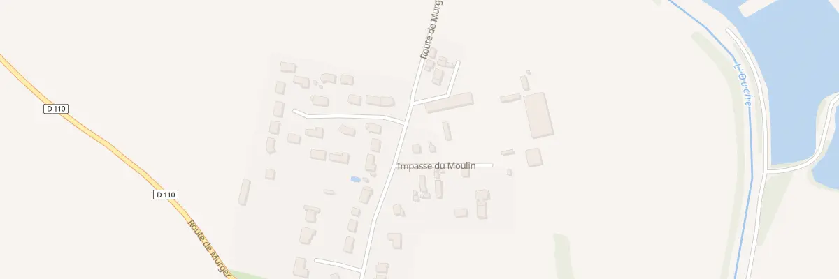 Plan du 12 Rte de Murger à Trouhans