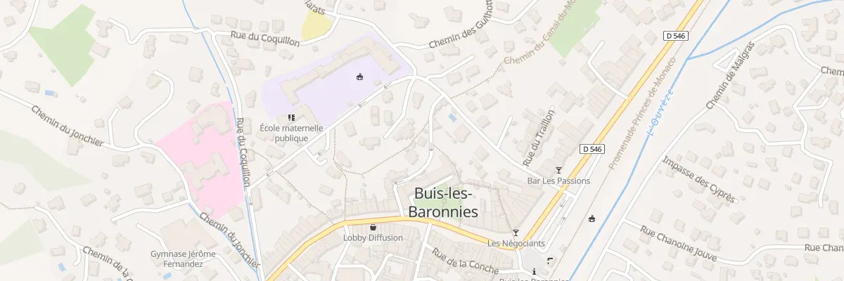 Plan du 19 Rue du Moulin à Buis-les-Baronnies