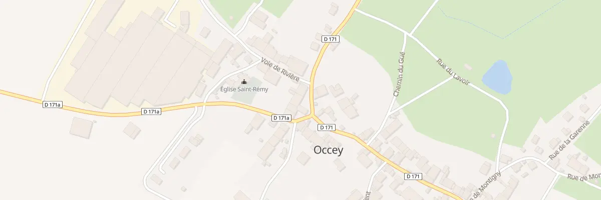 Plan du 4 Rue Grand’Rue à Occey