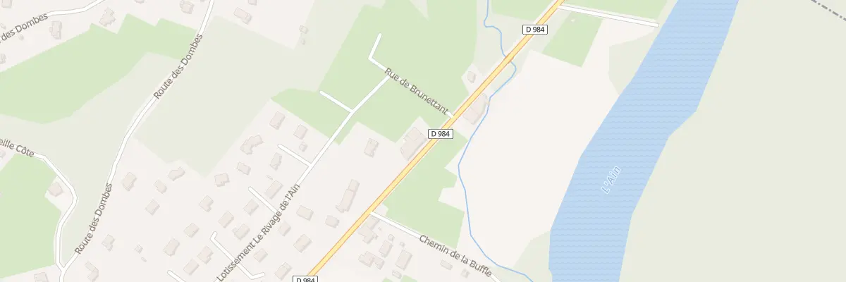 Plan du 1020 Gr Grande Rue à Villette-sur-Ain