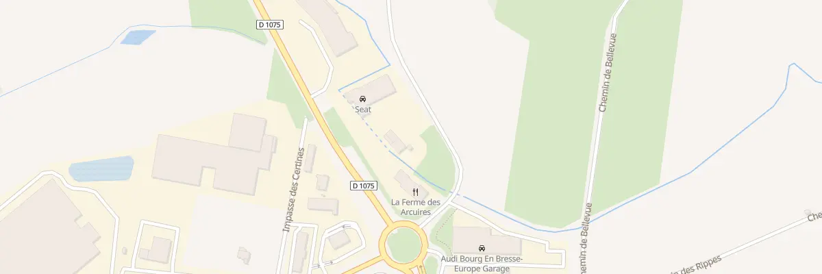 Plan du 5196 Les Arcuires à Montagnat