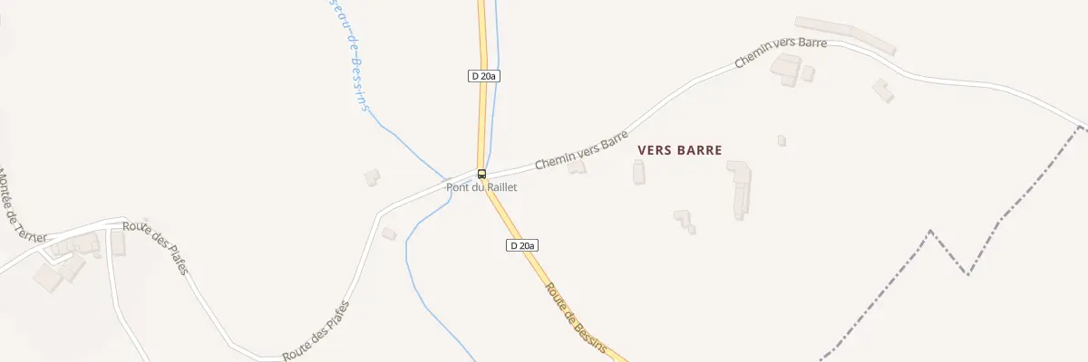Plan de Vers Barre à Saint-Appolinard