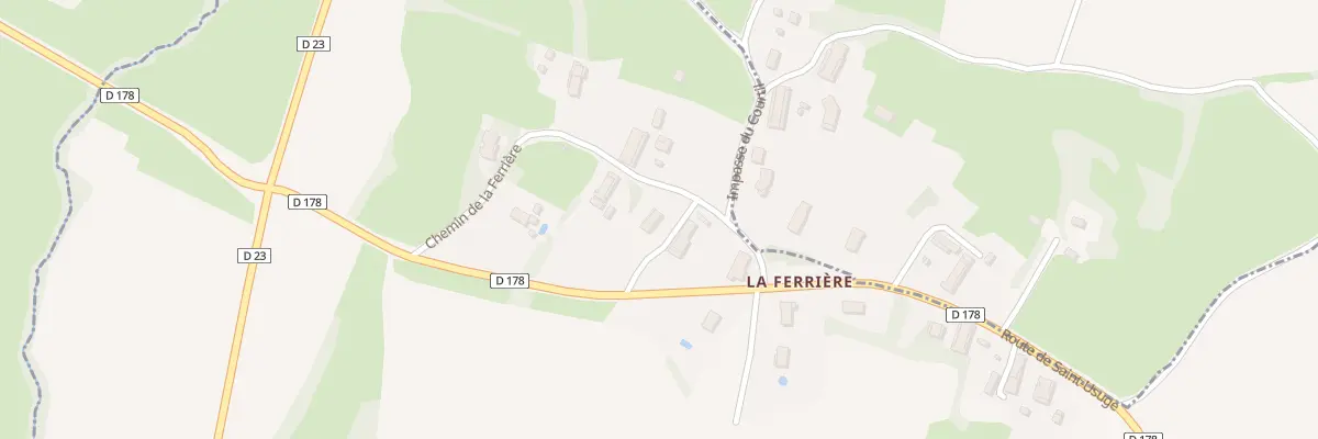 Plan du 248 Che de la Ferriere à Montagny-près-Louhans
