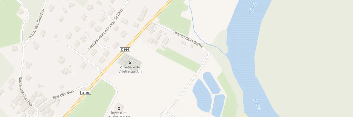 Plan du 865 Gr Grande Rue à Villette-sur-Ain