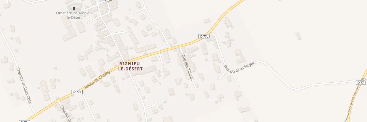 Plan du 5047 Rue des Tilleuls à Chazey-sur-Ain