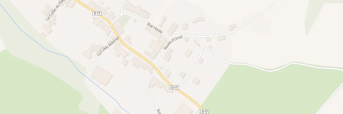 Plan du 4 Rte d’Orval à Puilly-et-Charbeaux