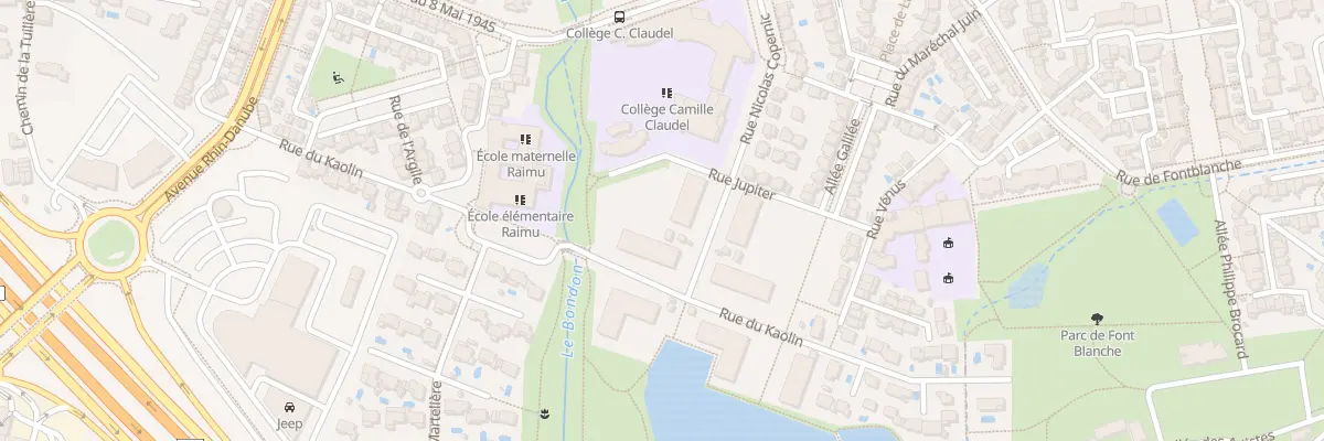 Plan du 33 Rue Nicolas Copernic à Vitrolles