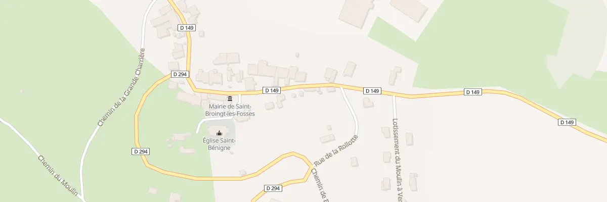 Plan du 22 Rue Orange à Saint-Broingt-les-Fosses