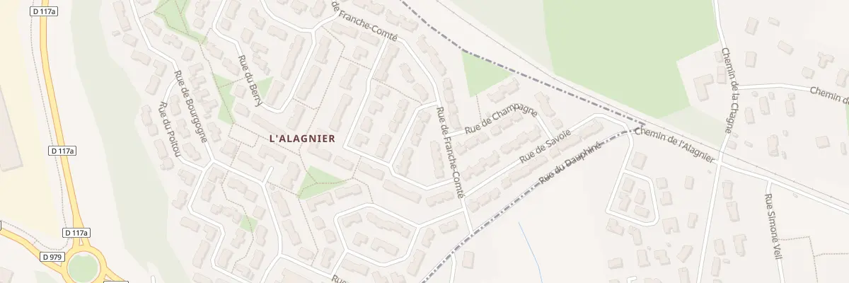 Plan du 13 Rue du Poitou à Bourg-en-Bresse